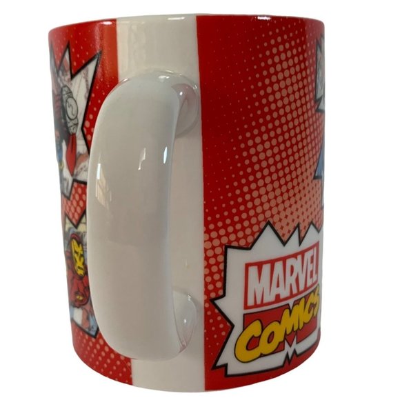 Marvel Comics Super-Hero Ceramic Mug Spiderman Hulk  Captain America 2014 zak - Picture 5 of 8